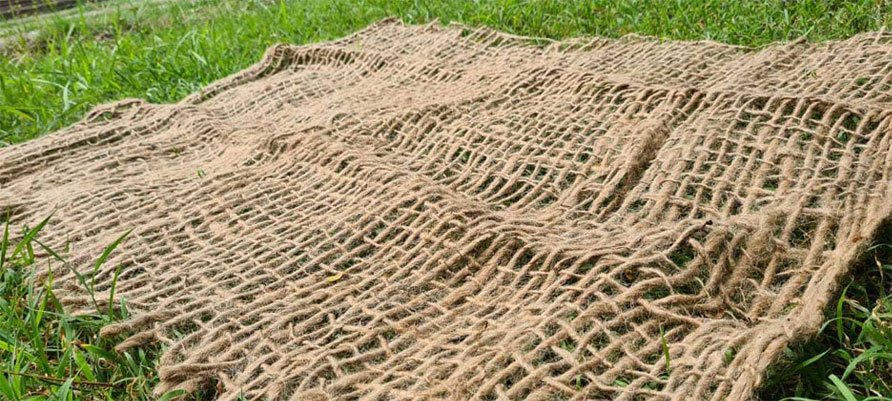 Jute-Geotextilien